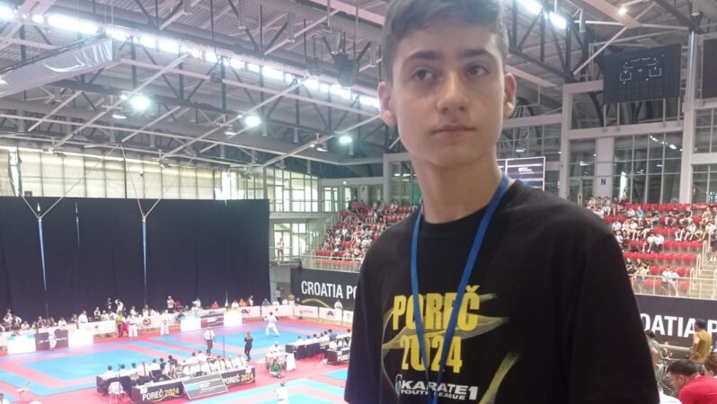 Karate, due vittorie e una sconfitta per Salvo Petralito alla Youth League