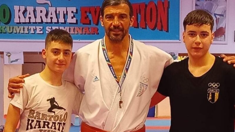 Karate, Petralito e Brancaleone volano all’Open di Toscana